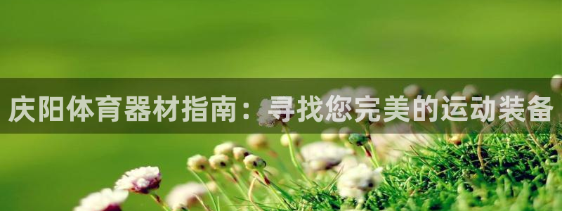 极悦娱乐百科百度：庆阳体育器材指南：寻找您完美的运动