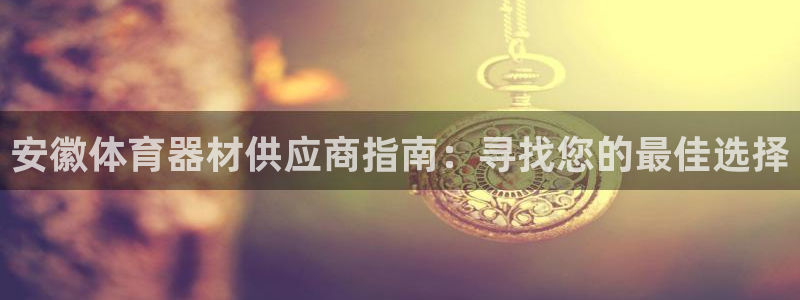 极悦平台注册登录入口网址：安徽体育器材供应商指南：寻