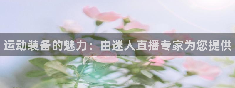 极悦平台代理怎么做的：运动装备的魅力：由迷人直播专家