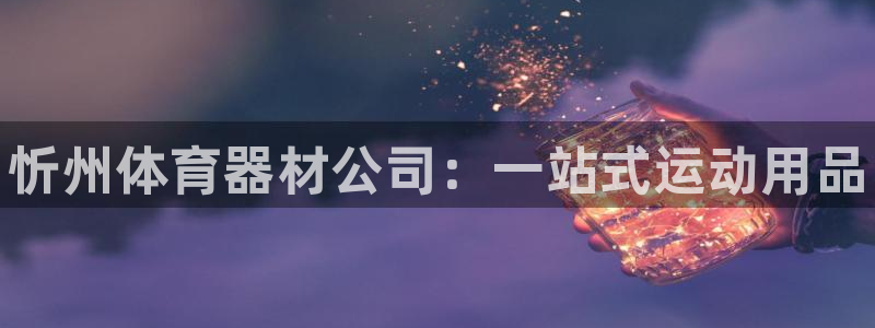 极悦娱乐股东名单：忻州体育器材公司：一站式运动用品